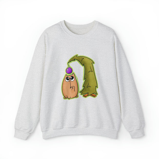 Christmas cat Unisex Heavy Blend™ Crewneck Sweatshirt