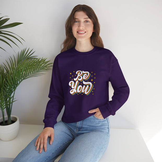 Be You Pride Unisex Heavy Blend™ Crewneck Sweatshirt