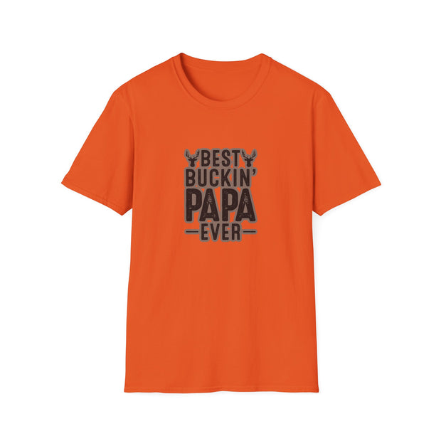 Best Papa Unisex Softstyle T-Shirt