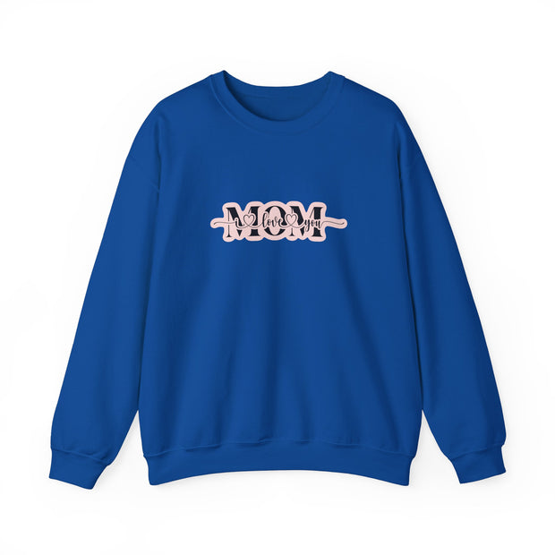 I Love You Mom Unisex Heavy Blend™ Crewneck Sweatshirt