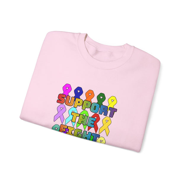 Support the Fight Unisex Heavy Blend™ Crewneck Sweatshirt