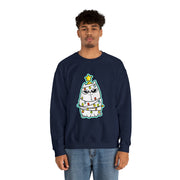 Christmas cat Unisex Heavy Blend™ Crewneck Sweatshirt