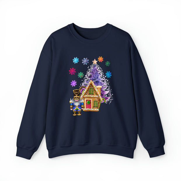 Gnome Nutcracker Unisex Heavy Blend™ Crewneck Sweatshirt