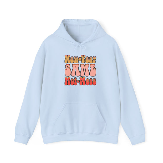 Same Hot Mess Unisex Heavy Blend™ Hooded Sweatshirt