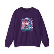 Graffiti Anime Girls Unisex Heavy Blend™ Crewneck Sweatshirt