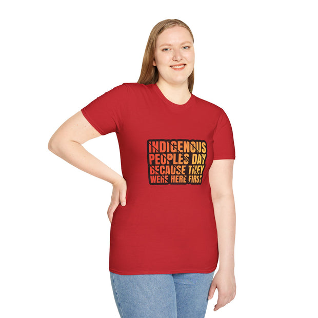 Indigenous Peoples Day Unisex Softstyle T-Shirt