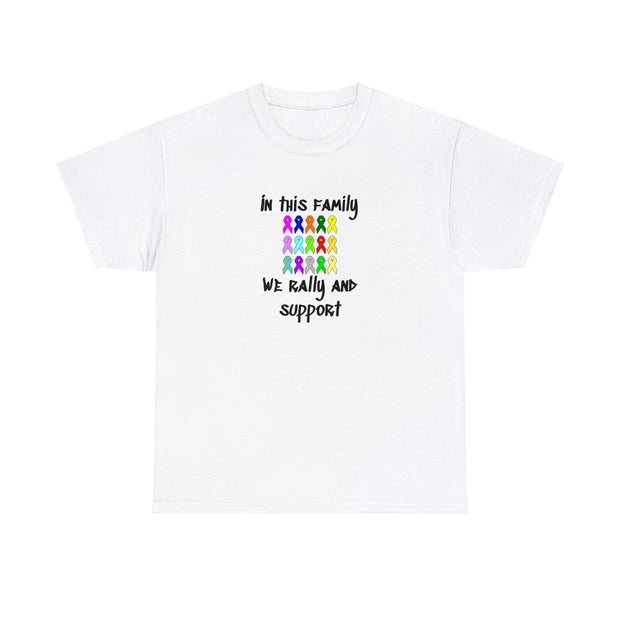 Cancer Support Unisex Heavy Cotton Tee