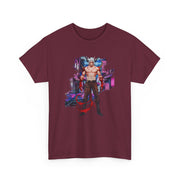 Anime Male Demon Unisex Heavy Cotton Tee