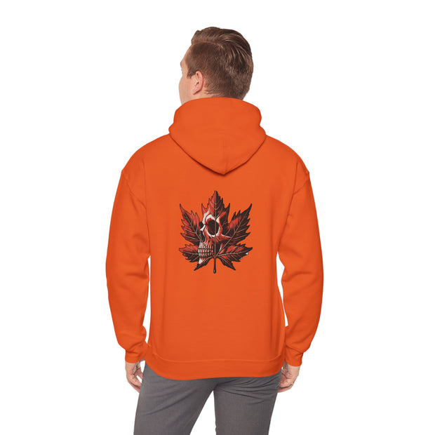 Maple Leaf Skull Unisex Heavy Blend™ Hooded Sweatshirt