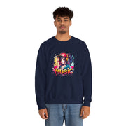 Graffiti Anime Girls Unisex Heavy Blend™ Crewneck Sweatshirt
