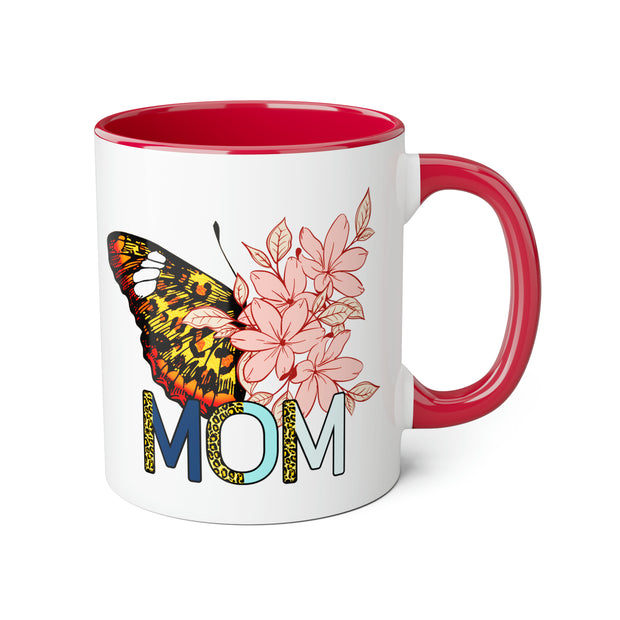 Butterfly Mom Accent Mugs, 11oz