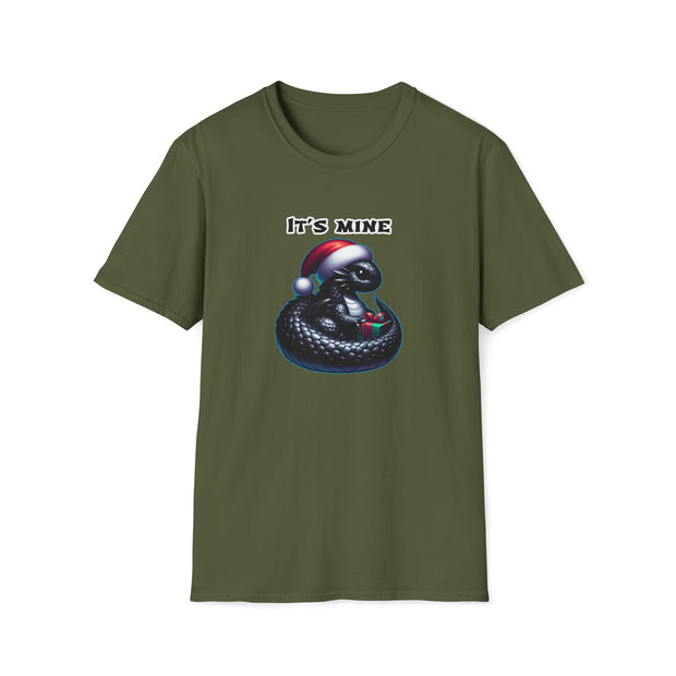 Christmas dragon Unisex Softstyle T-Shirt