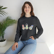 Snowmen Unisex Heavy Blend™ Crewneck Sweatshirt