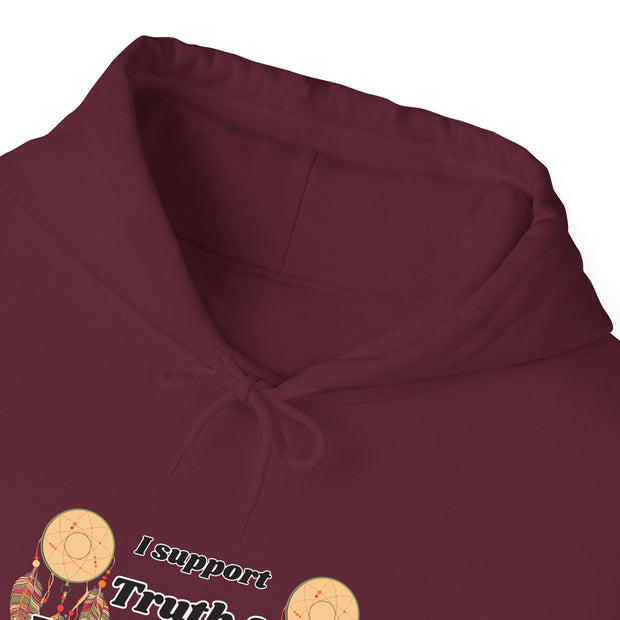I Support Truth & Reconciliation Unisex Heavy Blend™ Hooded Sweatshirt
