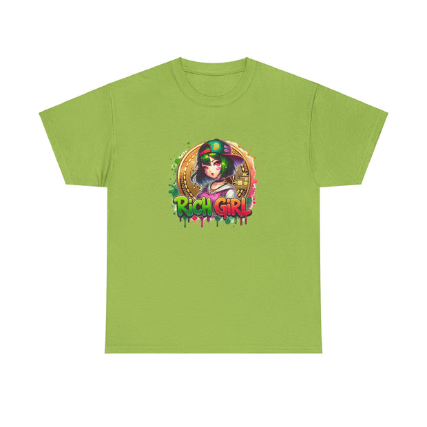 Graffiti Anime Girls Unisex Heavy Cotton Tee