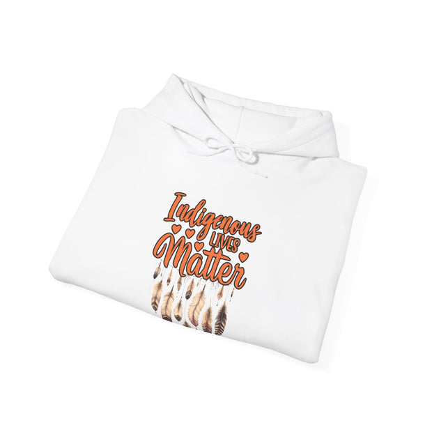 Indigenous Lives Matter Unisex Heavy Blend™ Hooded Sweatshirt