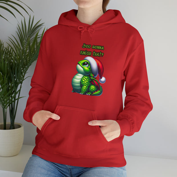 Christmas dragon Unisex Heavy Blend™ Hooded Sweatshirt