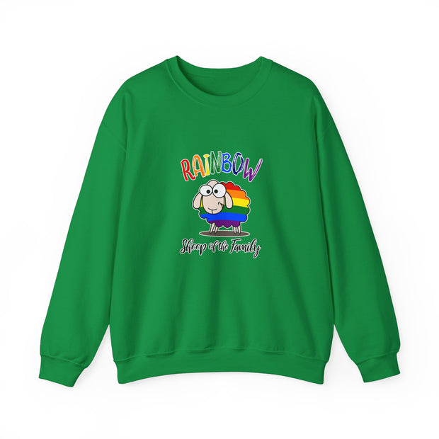 Rainbow Sheep Unisex Heavy Blend™ Crewneck Sweatshirt