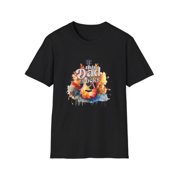This Dad Rocks Unisex Softstyle T-Shirt