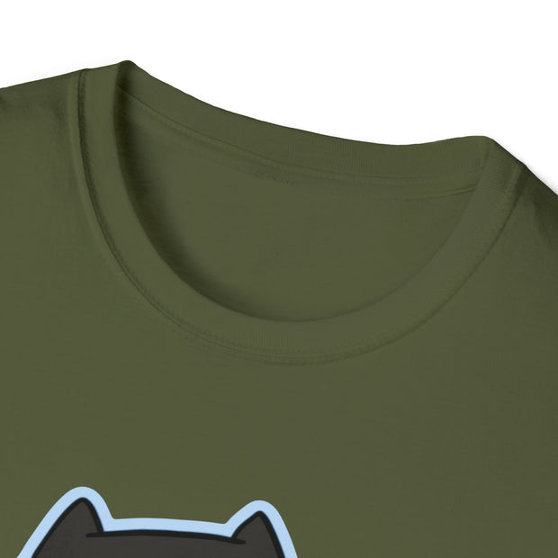 Christmas cat Unisex Softstyle T-Shirt