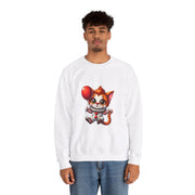 Horror Movie Cats Unisex Heavy Blend™ Crewneck Sweatshirt