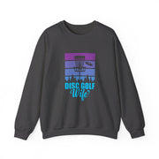 Disc Golf Wife Unisex Heavy Blend™ Crewneck Sweatshirt
