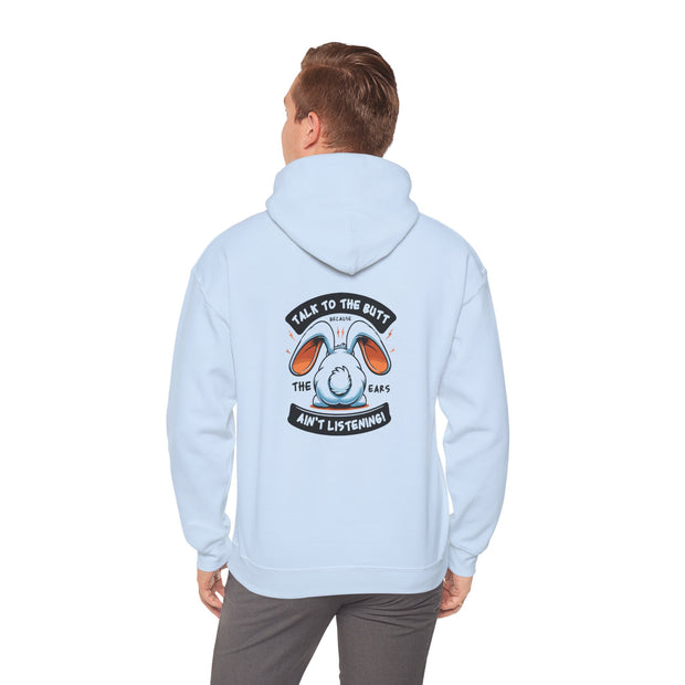 Talk to the Butt Unisex Heavy Blend™ Hooded Sweatshirt