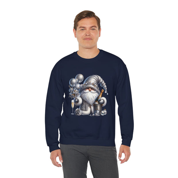 New Year Gnome Unisex Heavy Blend™ Crewneck Sweatshirt