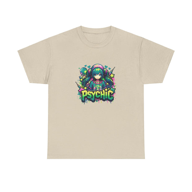 Graffiti Anime Girls Unisex Heavy Cotton Tee
