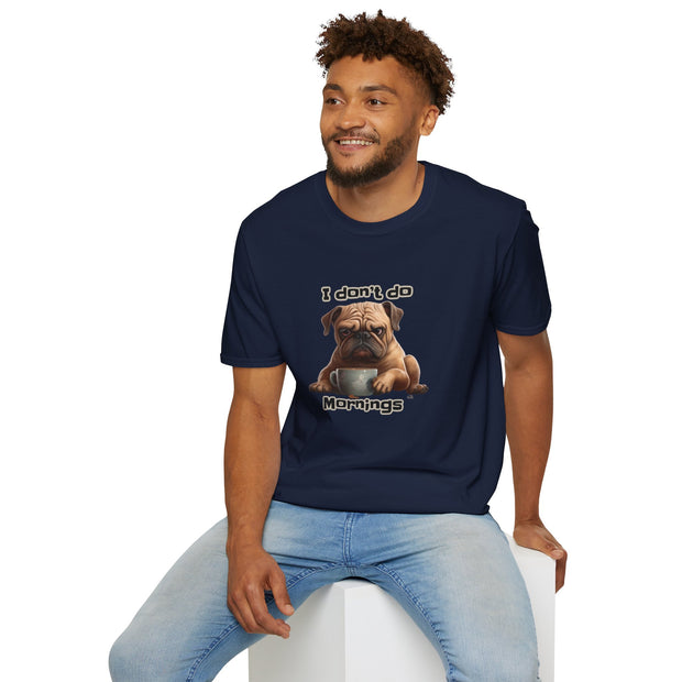 Grumpy Dog Unisex Softstyle T-Shirt