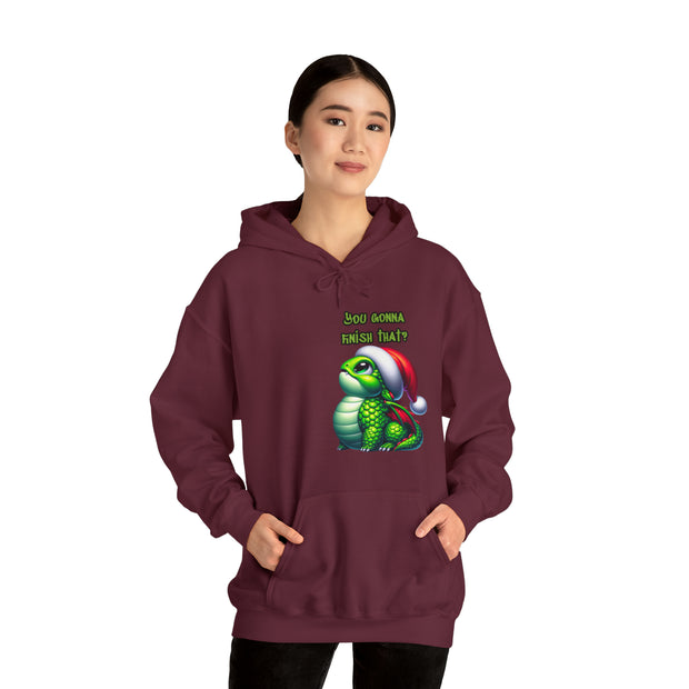 Christmas dragon Unisex Heavy Blend™ Hooded Sweatshirt