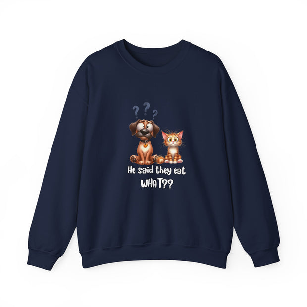 They Eat What Unisex Heavy Blend™ Crewneck Sweatshirt