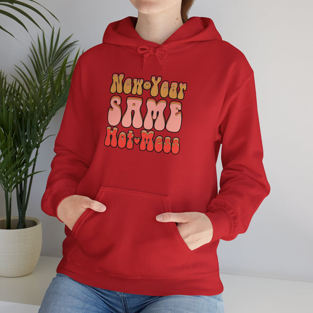 Same Hot Mess Unisex Heavy Blend™ Hooded Sweatshirt