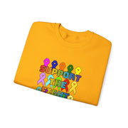 Support the Fight Unisex Heavy Blend™ Crewneck Sweatshirt