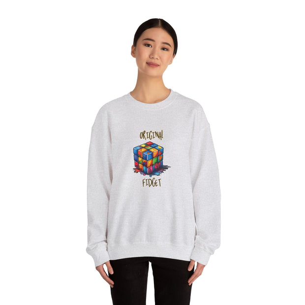 Rubik Cube Unisex Heavy Blend™ Crewneck Sweatshirt