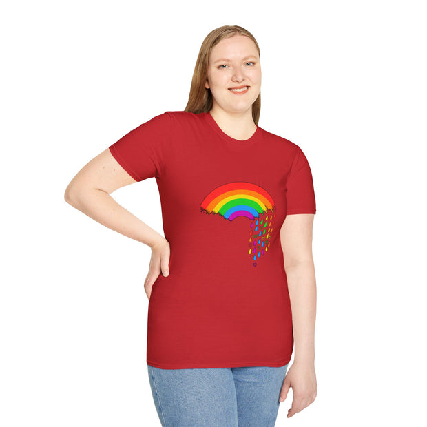 Raining Pride Unisex Softstyle T-Shirt