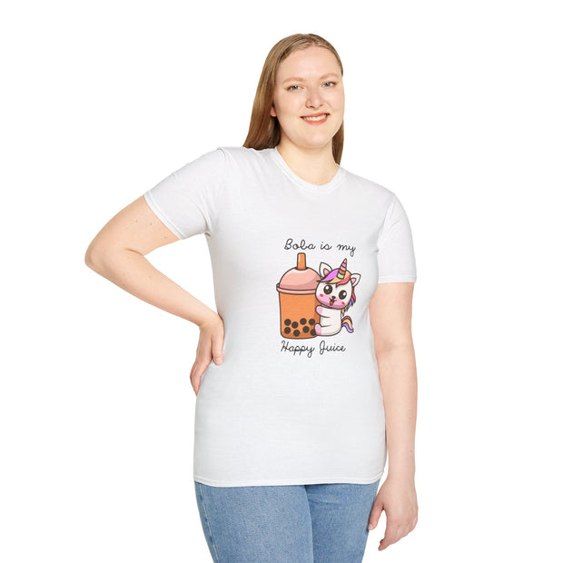 Unicorn Boba Unisex Softstyle T-Shirt