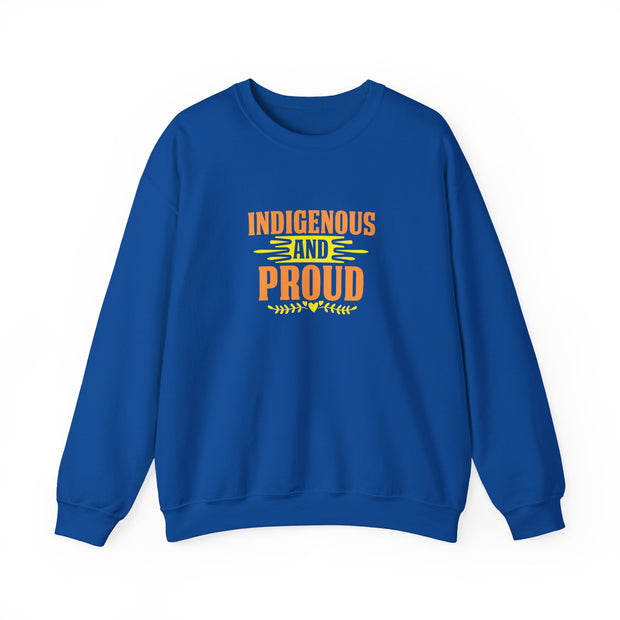 Indigenous and Proud Unisex Heavy Blend™ Crewneck Sweatshirt