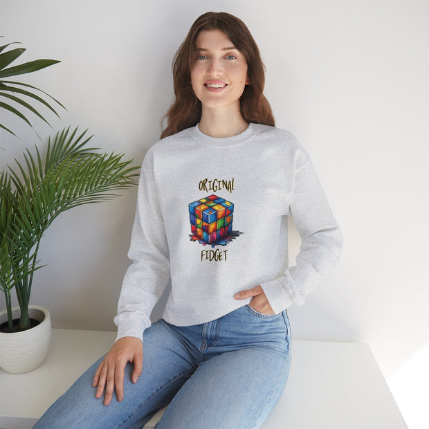 Rubik Cube Unisex Heavy Blend™ Crewneck Sweatshirt