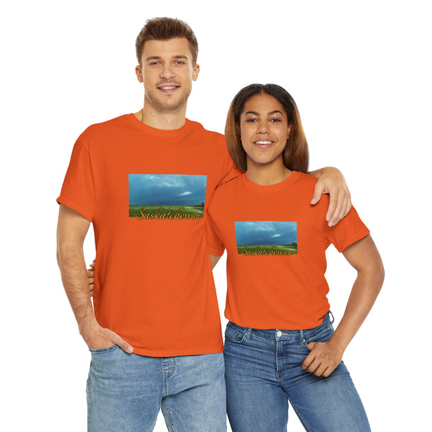 Saskatchewan Skies Unisex Heavy Cotton Tee
