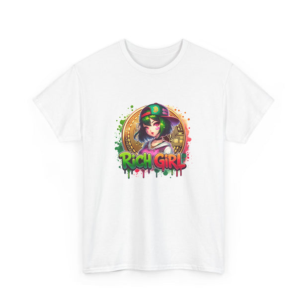Graffiti Anime Girls Unisex Heavy Cotton Tee