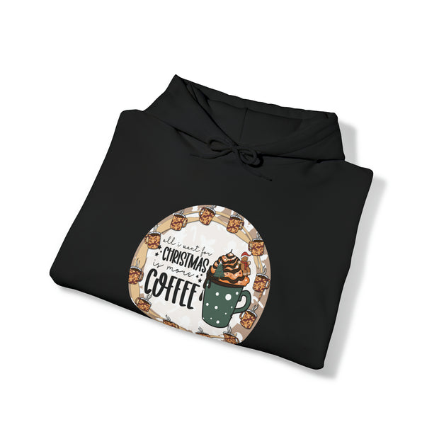 Christmas Coffee Unisex Heavy Blend™ Hooded Sweatshirt