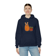 Christmas cat Unisex Heavy Blend™ Hooded Sweatshirt