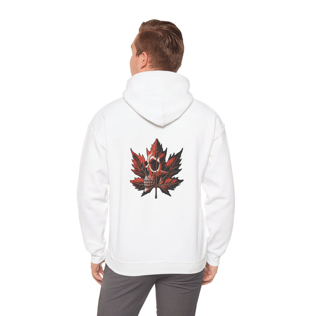 Maple Leaf Skull Unisex Heavy Blend™ Hooded Sweatshirt