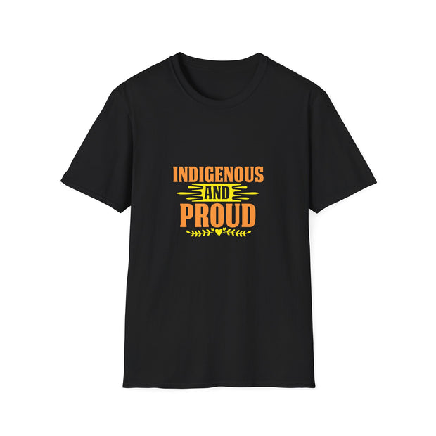 Indigenous and Proud Unisex Softstyle T-Shirt