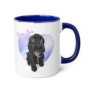 Puppy Love Accent Mugs, 11oz