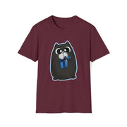 Christmas cat Unisex Softstyle T-Shirt