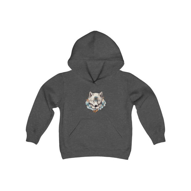 Baby Wolf Youth Heavy Blend Hooded Sweatshirt