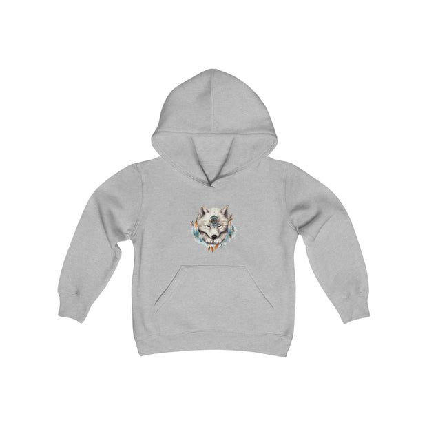 Baby Wolf Youth Heavy Blend Hooded Sweatshirt