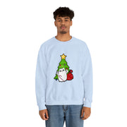 Christmas cat Unisex Heavy Blend™ Crewneck Sweatshirt